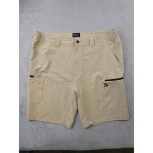 Gillz Shorts Mens Size XXL Cargo Fishing Tan Quick‎ Drying Ripstop Stretch